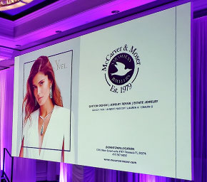 Borderless Stretch Fabric Projection Screen